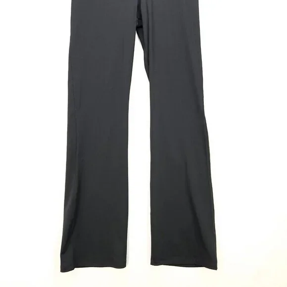 Reebok Women's Yoga Pants Plus Size 1X Bootcut Training Tights Black Stretch - Picture 7 of 15